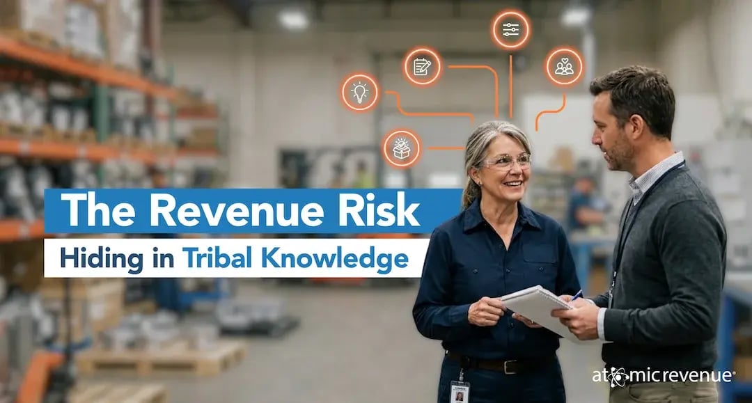 Atomic Revenue Blog Image_ The hidden revenue risk hidden in Tribal Knowledge