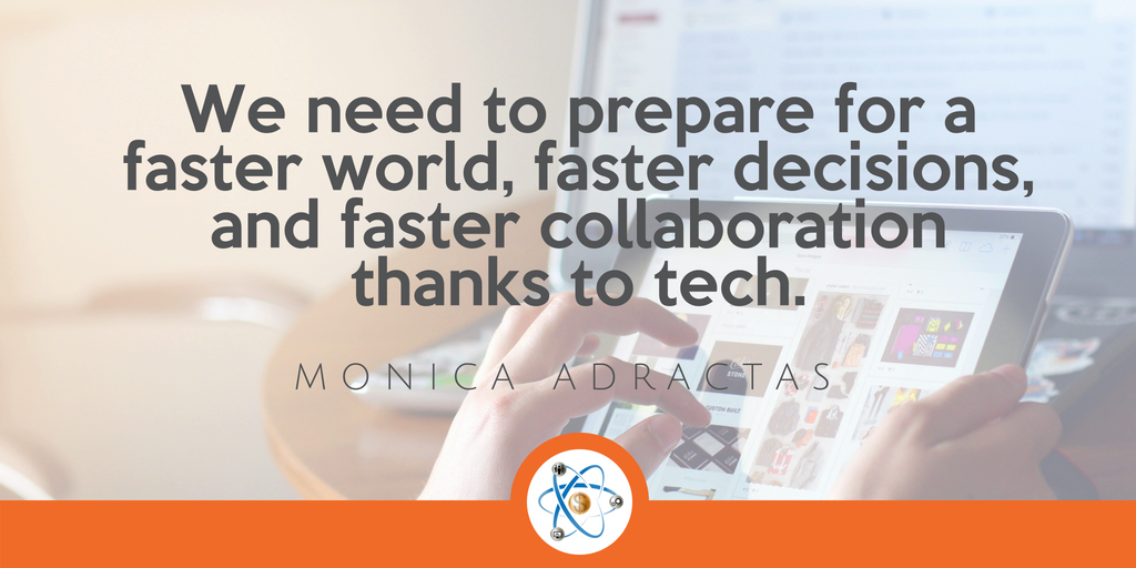 monica adractas facebook workplace quote collision conference