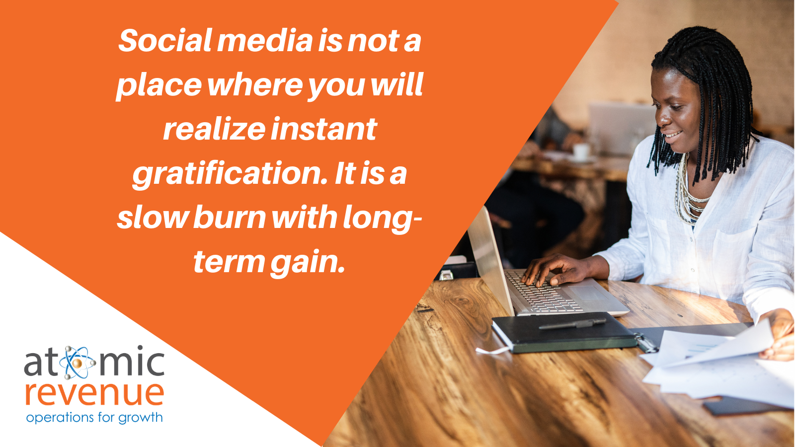 b2b social media takes time but you can see big benefits