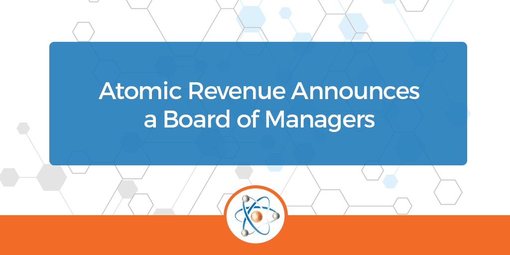 atomic revenue announces board of managers