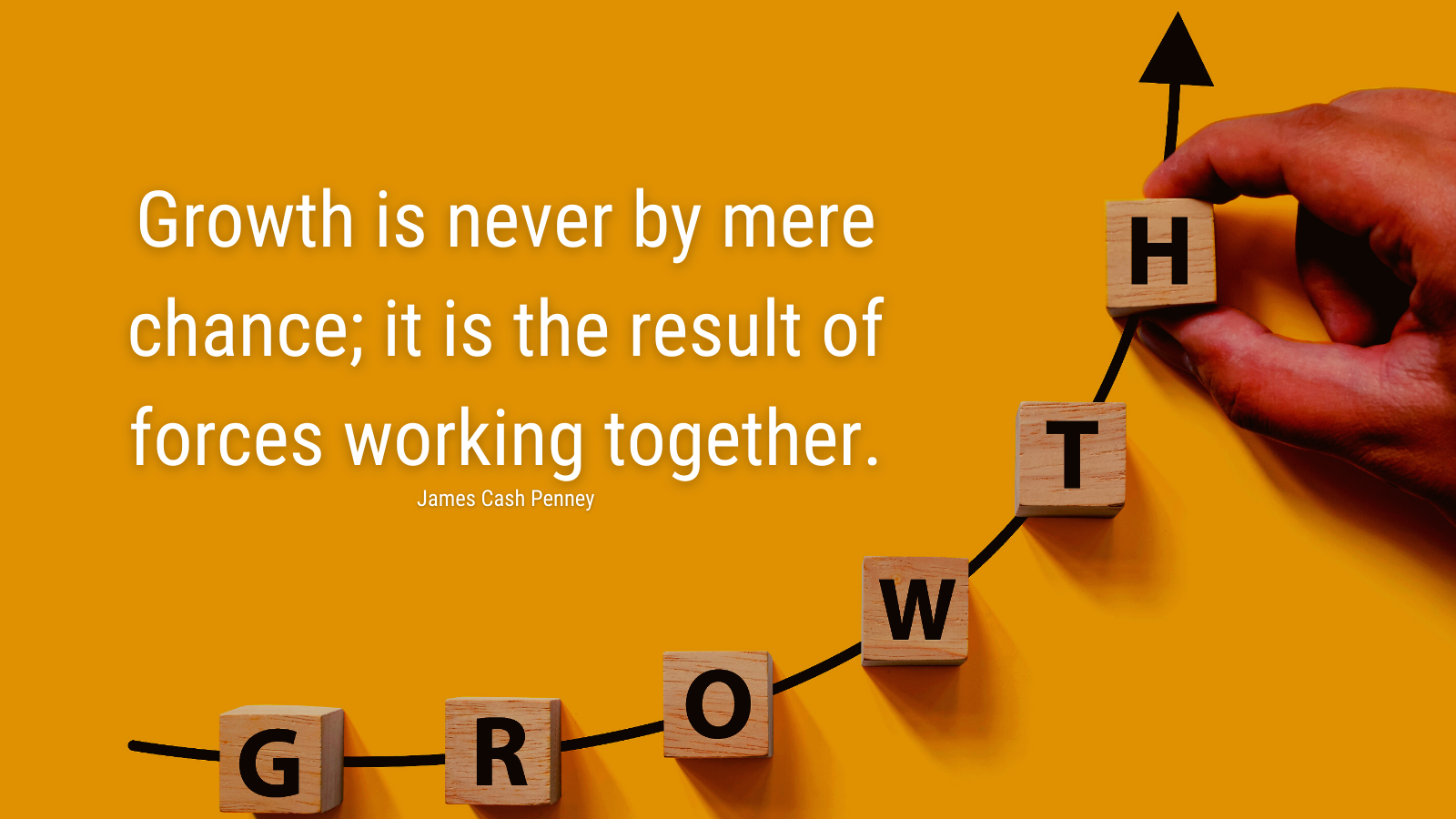 growth is never by mere chance it is the result of forces working together atomic revenue