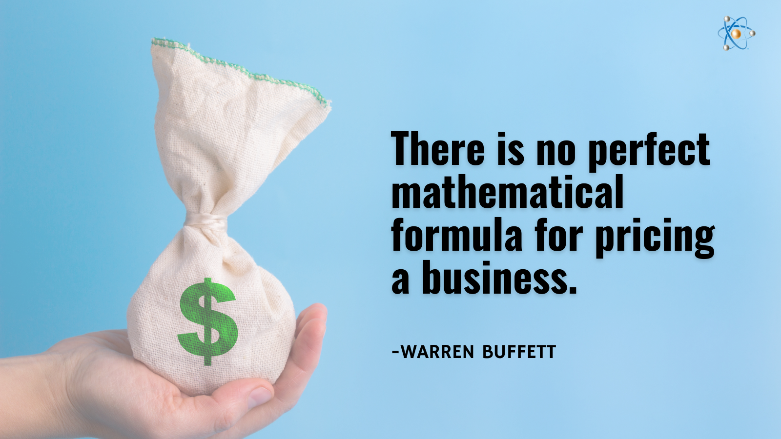 perfect mathematical formula for pricing business warren buffett atomic revenue