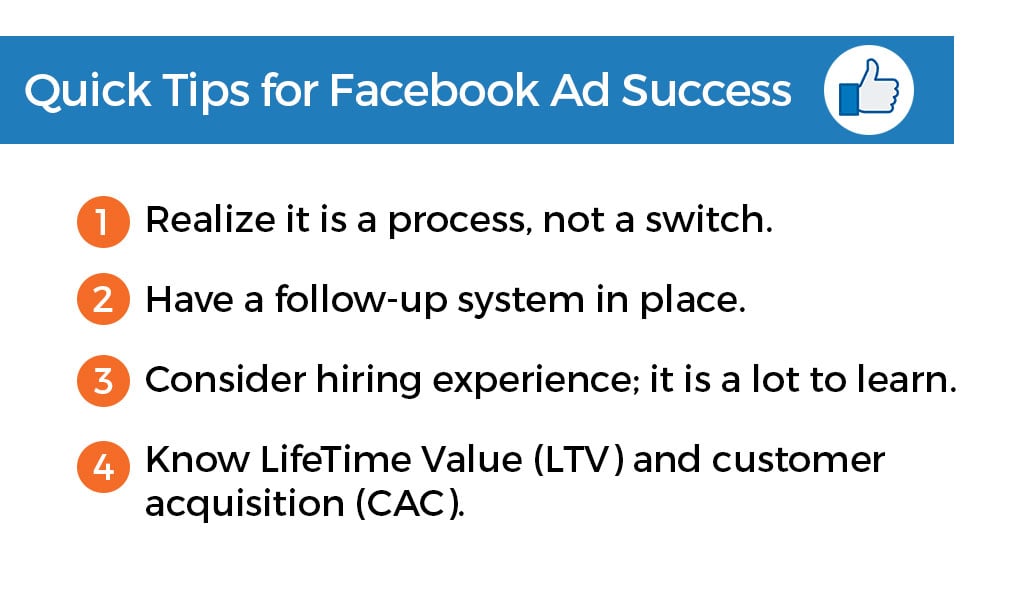 Facebook Ad tips