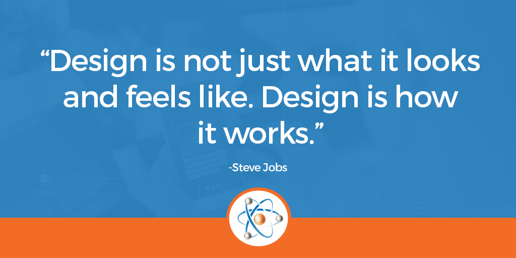design is how your site works quote