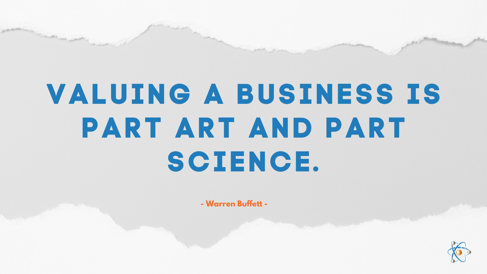 valuing business part art and part science warren buffett